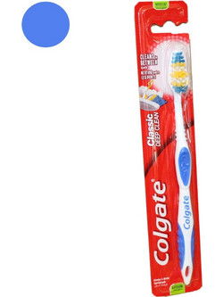 Colgate Classic Deep Clean Medium Οδοντόβουρτσα Μπλε Λευκή
