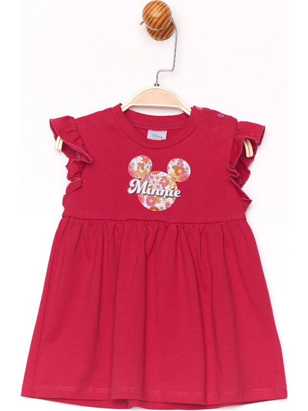 DIsney φόρεμα βρεφικό φουξ Minnie Mouse MN19711