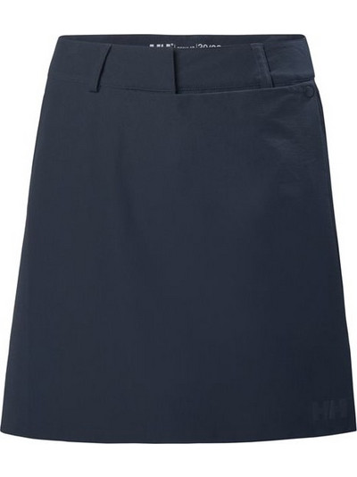 Helly Hansen Crew Skort Μίνι Φούστα Υφασμάτινη Ψηλόμεση Σορτς Navy Μπλε 34331-597