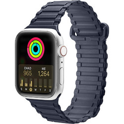 Dux Ducis Strap Armor Version Λουράκι Σιλικόνης Blue (Apple Watch 38 / 40 / 41mm)
