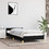 vidaXL Κρεβάτι Μονό Υφασμάτινο με Τάβλες 90x200cm 347385