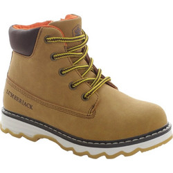 Lumberjack Παιδικά Αρβυλάκια Καφέ με Φερμουάρ SBB8501-004-S01-CG001