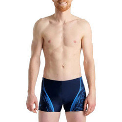 Arena Short Graphic Αθλητικό Ανδρικό Μαγιό Boxer Μπλε 005535-700
