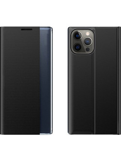 Powertech Sleep Back Cover Black (iPhone 13 Pro Max)