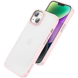 Hoco Golden Shield Frosted Back Cover Pink (iPhone 14 Plus)