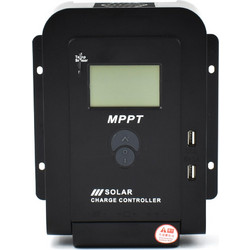 Ρυθμιστής Φόρτισης MPPT 30A 12V-24V PV OEM 26222 - Μαύρο