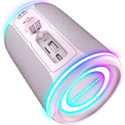 Energy Sistem Urban Box Supernova Αδιάβροχο Ηχείο Bluetooth 16W με Ραδιόφωνο Ροζ