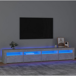 vidaXL Έπιπλο Τηλεόρασης Ξύλινο με Φωτισμό Led Μ240xΠ35xΥ40cm 3152765