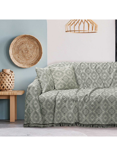 ΡΙΧΤΑΡΙ ΤΡΙΘΕΣΙΟ DAS HOME 0215 ΠΡΑΣΙΝΟ 180X300CM
