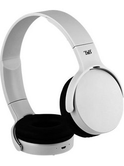 T'nB Single Ασύρματα Bluetooth Ακουστικά On Ear Ασημί