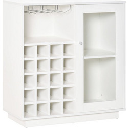Ξύλινη Κάβα Ποτών 80 x 36 x 85 cm HOMCOM 801-191