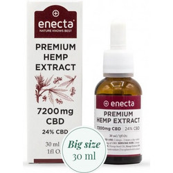 Enecta Premium Hemp Extract 24% CBD 7200mg 30ml