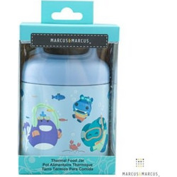 Marcus & Marcus Thermal Food Jar Βρεφικό Θερμός Φαγητού Ανοξείδωτο Sealife 300ml