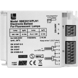 Ηλεκτρονικό σύστημα έναυσης για λάμπες PLC 2x13W 4pin με προστασία 220V-240V 50/60Ηz - 3-50131