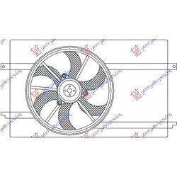 Βεντιλατερ Ψυγειου Κομπλε (ΒΕΝΖΙΝΗ) Smart Forfour 04-15 - 023806440