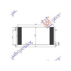 Ψυγειο A/C ΠΕΤΡ. (70x31x18) -03 Iveco Daily 00-07 - 074306400