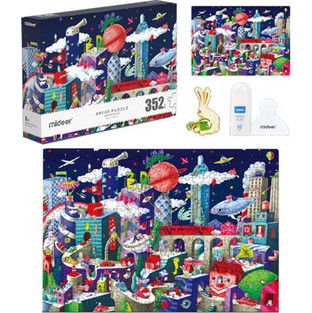 Παιδικό Puzzle Mideer Metropolis 352 Κομμάτια