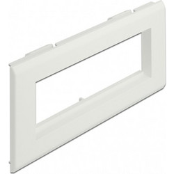 DELOCK module βάση πρίζας Easy 45 81317, 175x80mm, λευκό