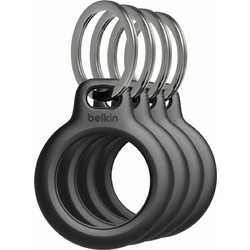 Belkin Key Ring AirTag Black 4-pack