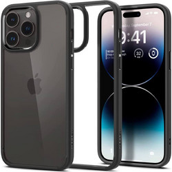 Spigen Ultra Hybrid Back Cover Black (iPhone 14 Pro)