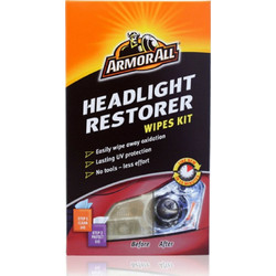Armor All Headlight Restorer Wipes Kit