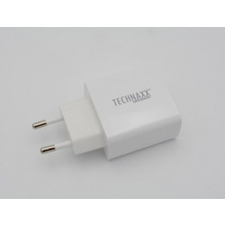 Technaxx Φορτιστής Χωρίς Καλώδιο με Θύρα USB-C 20W Power Delivery White TX-196