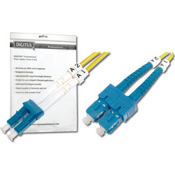 Digitus LC-SC Καλώδιο Οπτικής Ίνας 2m Yellow