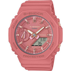 Casio G-Shock Γυναικείο Ρολόι Χρονογράφος με Ροζ Καουτσούκ Λουράκι GMA-S2100-4A2ER