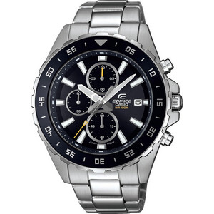 Casio Edifice Ανδρικό Ρολόι Χρονογράφος με Ασημί Μεταλλικό Μπρασελέ EFR-568D-1AVUEF Casio Edifice Ανδρικό Ρολόι Χρονογράφος με Ασημί Μεταλλικό Μπρασελέ EFR-568D-1AVUEF