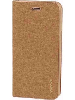 Vennus Book Case for Iphone 14 Pro Gold