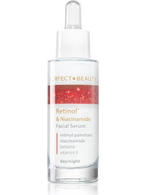 Farmona Perfect Beauty Retinol & Niacinamide Αντιγηραντικό Ενυδατικό Serum Προσώπου για Λάμψη με Ρετινόλη 30ml