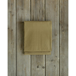 Nima Σεντόνι Μονό Βαμβακερό 160x260 Unicolors Gold Brown