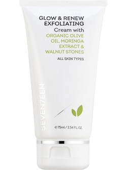 Seventeen Glow & Renew Exfoliating Cream Scrub Προσώπου 75ml