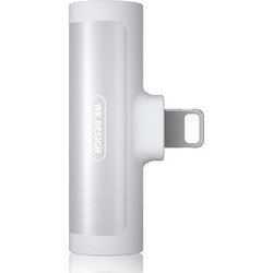 WK Adapter Lightning to Lightning & Jack White WDC-094i