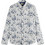 Scotch & Soda Ανδρικό Πουκάμισο Βαμβακερό Φλοράλ Μακρυμάνικο Slim Fit Λευκό 171623-5737