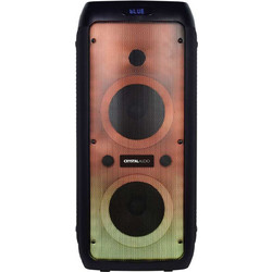 Crystal Audio PRT-16 Ηχείο με Λειτουργία Καραόκε Μαύρο