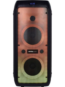 Crystal Audio PRT-16 Ηχείο με Λειτουργία Καραόκε Μαύρο
