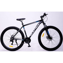 Matrix Team Mountain Bike 29" Αλουμινίου με 21 Ταχύτητες και Δισκόφρενα Μαύρο Μπλε