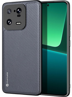 Dux Ducis Fino case for Xiaomi 13 Pro cover with silicone frame gray