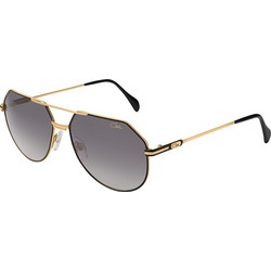 Cazal 724/3 002 Ανδρικά Γυαλιά Ηλίου Aviator Μεταλλικά Χρυσά με Μαύρο Degradee Φακό