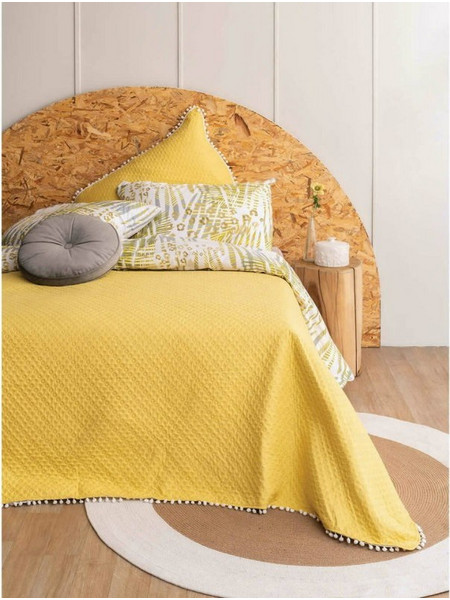 Palamaiki Βρεφικό Κουβερλί Juniper 110x140cm YellowΚωδικός: 35020591