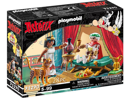 Playmobil Asterix Καίσαρας & Κλεοπάτρα για 5+ Ετών 71270