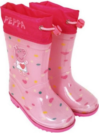 Arditex - Παιδικές γαλότσες Peppa Pig ροζ (22-30)