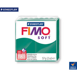 Πηλός Fimo 57γρ Soft Πράσινο Κυπαρισσί Staedler (718.8020-56)