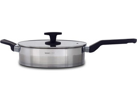 Nava Acer Τηγάνι Ανοξείδωτο με Καπάκι 26cm
