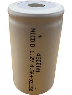 Uniross επαναφορτιζόμενη μπαταρία D 4500mAh NiCd HT