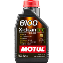 Motul 8100 X-Clean EFE Συνθετικό Λάδι Αυτοκινήτου 5W-30 1lt