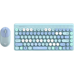 Alcatroz JellyBean A3000A Aqua Ασύρματο Σετ Πληκτρολόγιο & Ποντίκι
