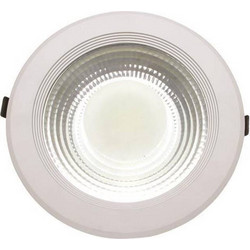 Φωτιστικό χωνευτό οροφής LED PL Led COB 30 Watt Φ 220 Λευκό 2700 lm Φώς Λευκό
