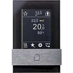 Thanos rH S dS black Touch Room Operating Unit μαύρο | Geyer | X-TK-613446